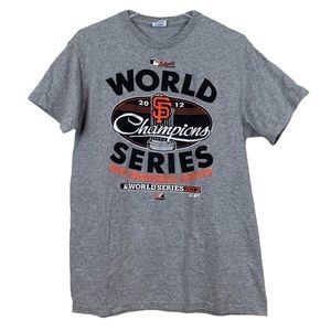 SF GIANTS 2012 WORLD SERIES CHAMPS Tee M